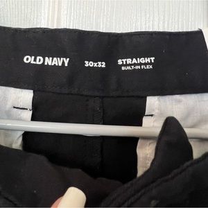 Straight fitted old navy pants
